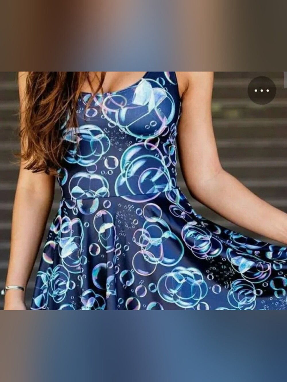 Limited Edition Blackmilk Bubble Blower Scoop Skater Dress Size Small